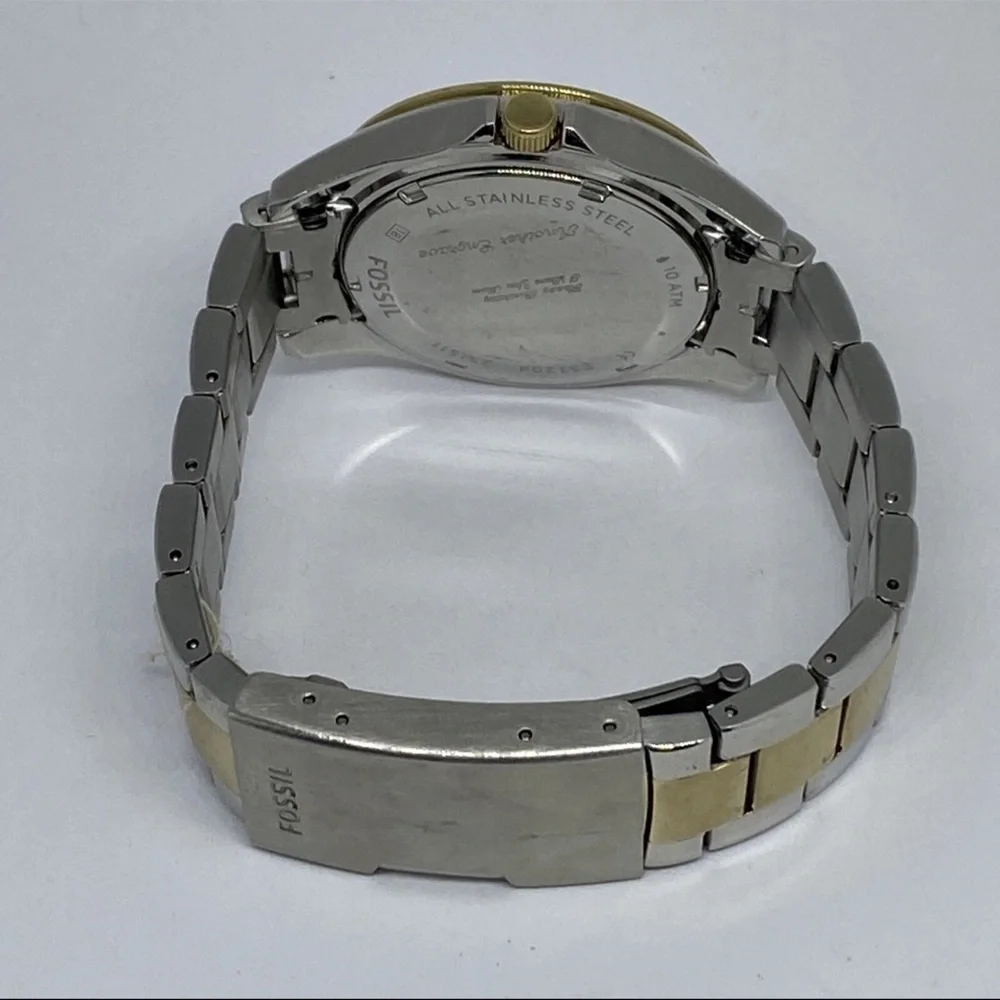 Women’s Fossil working watch ES3204 Riley multifunctional 2tone water resistant